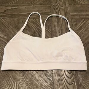 White Lululemon align sports bra